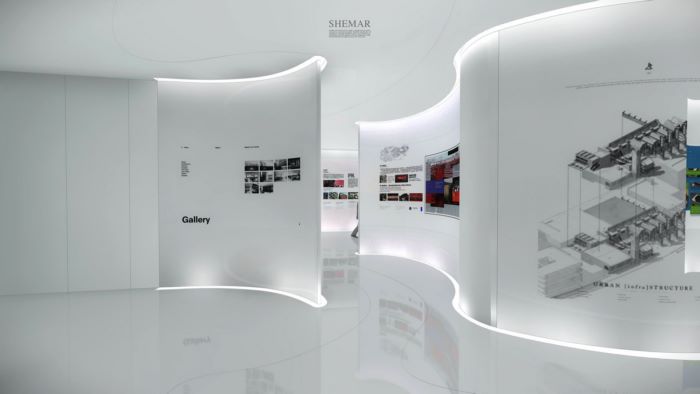 科技感展廳怎么設計，2022有科技感的展廳布置